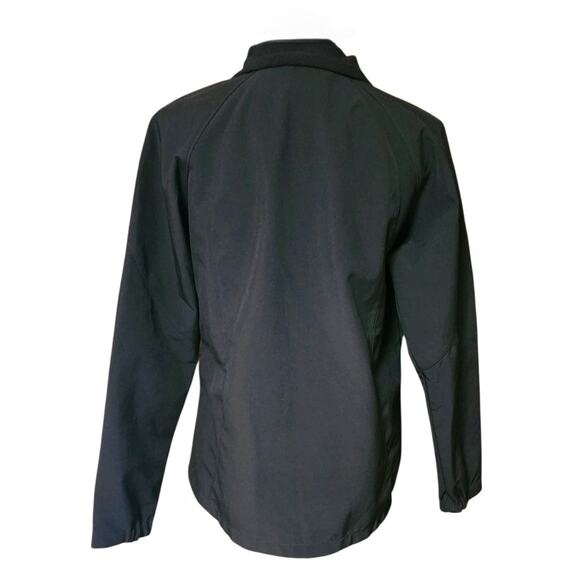Black Diamond Women's Soft Shell Solid Full Zip Jacket Size Large L Coat - Picture 7 of 8